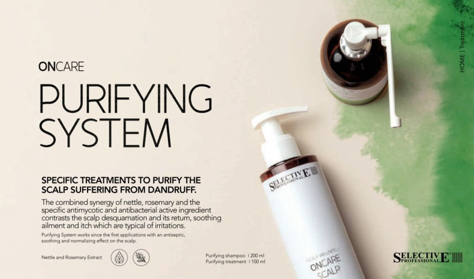 Selective Professional OnCare Scalp-Purifying Shampoo-200ml